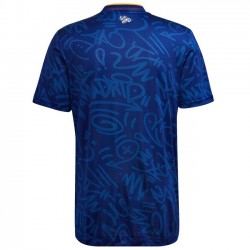 Camisola Real Madrid Criança Equipamento Segundo 2021-2022 Manga Curta